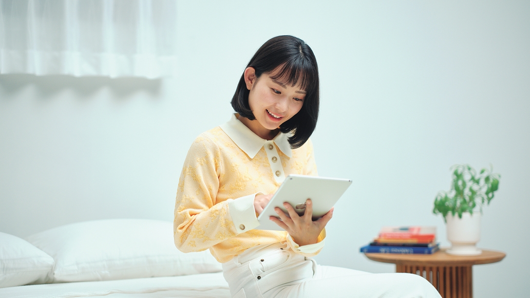 woman coding