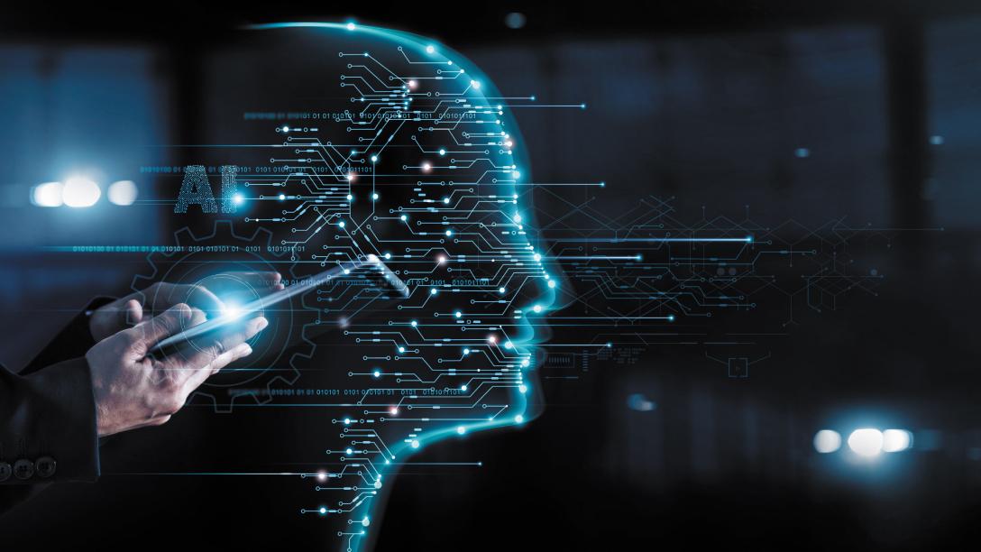 An image symbolizing AI