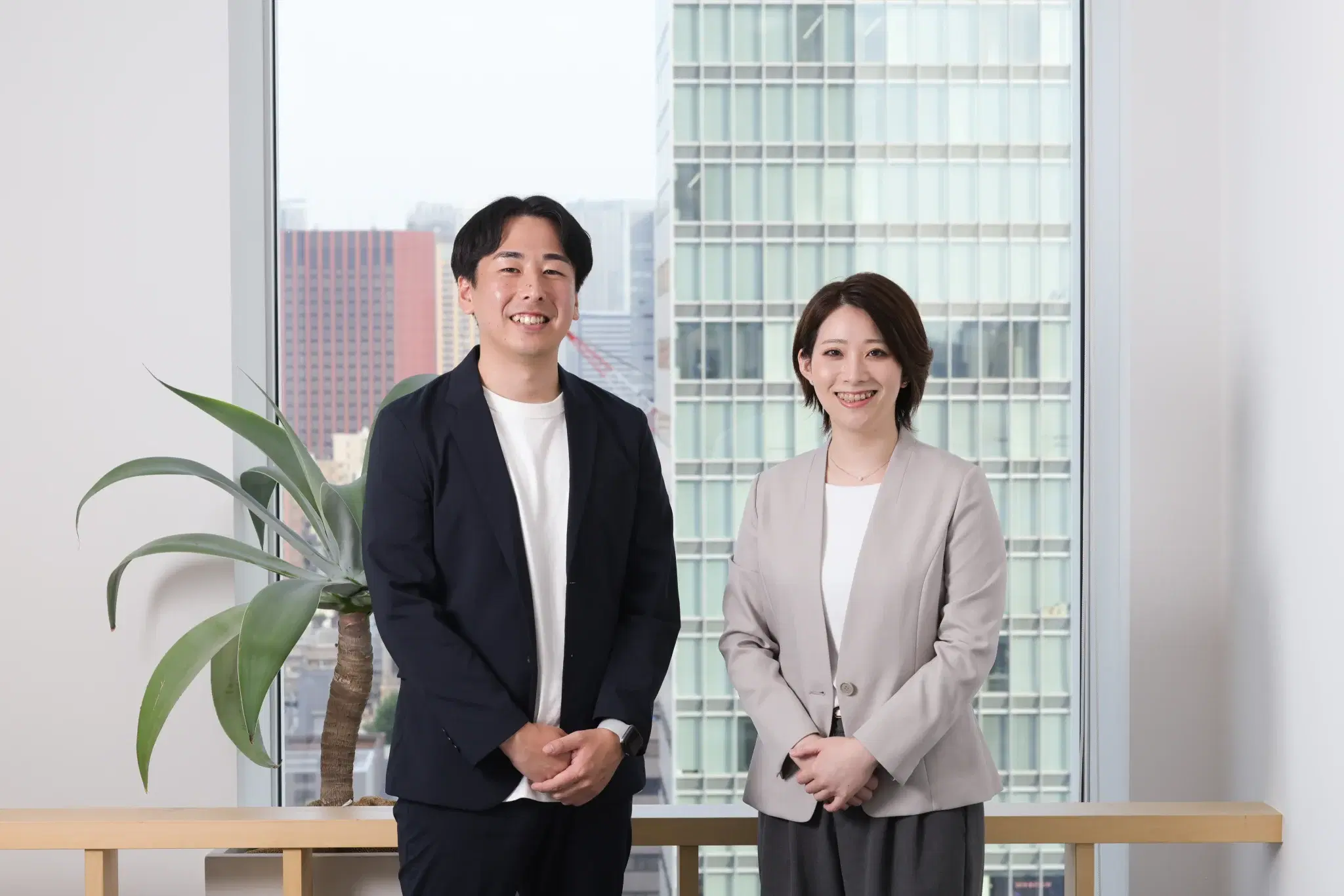 三浦さん、佐々木さんの写真